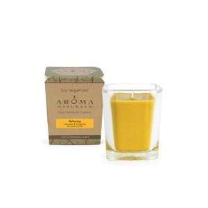  Aroma Naturals   Candle, Relaxing Soy Vegepure Poured 