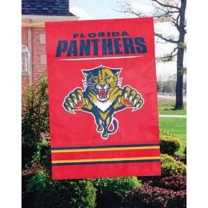  Florida Panthers Flag   44x28 2 Sided Outdoor House Flag 