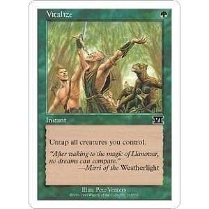  Vitalize Playset of 4 (Magic the Gathering  6th Edition 