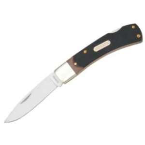 Schrade Knives 5OT Old Timer Bruin Lockback Knife with Brown Delrin 