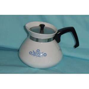  Corning Blue Cornflower Teapot Tea Pot with Lid 