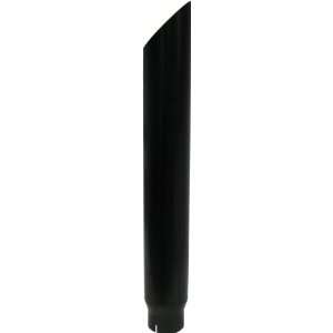 MBRP B1530BLK 5 Angle Cut 36 Black Finish Aluminized Exhaust Stack
