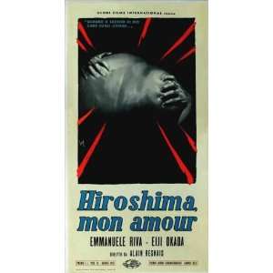 Hiroshima Mon Amour Movie Poster (27 x 40 Inches   69cm x 102cm) (1961 