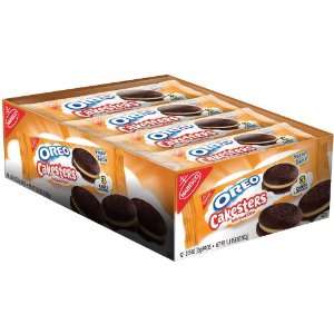 Oreo Peanut Butter Cakesters Soft Snack Cakes (Triple Wrapped), 12 