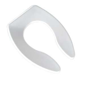 Heavy Duty Commercial Elongated Toilet Seat White