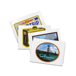  Vacation Window Clings   Pack of 66
