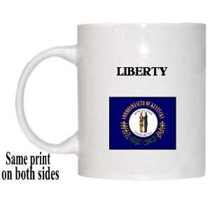    US State Flag   LIBERTY, Kentucky (KY) Mug 