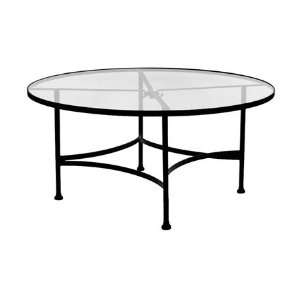   Glass Top Patio Dining Table with Umbrella Hole Patio, Lawn & Garden