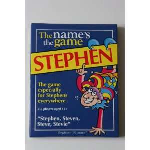  STEPHENS GAME Fun mens birthday gift idea for men called 