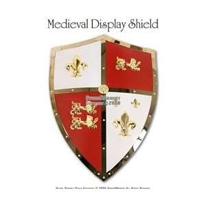    Medieval Royal Crusader Lion Shield Armor