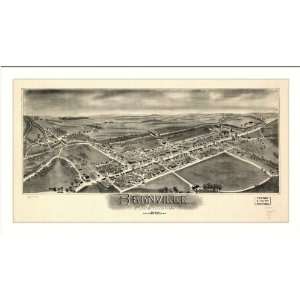  Historic Bernville, Pennsylvania, c. 1898 (M) Panoramic 
