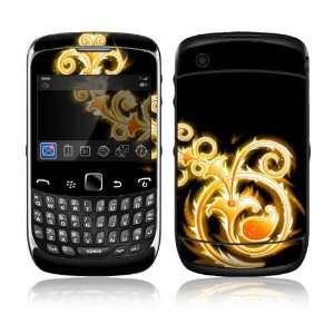  BlackBerry Curve 3G Decal Skin Sticker   Abstract Gold 