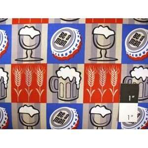  Douglas Day Rebel Bottle Caps Grey Fabric By Yd