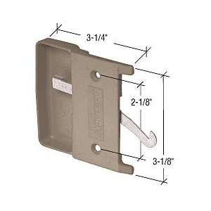 CRL Stone Sliding Screen Door Latch and Pull with 2 1/8 Screw Holes 