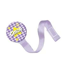  A Personalized Clip Stars Lavender Baby