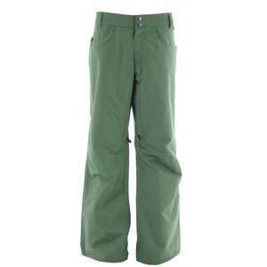 Planet Earth Evolution Insulated Snowboard Pants Crabgrass Green 