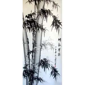  Original Big Chinese Watercolor Painting Bamboo 