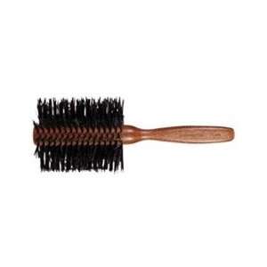  Boar Bristles Wood Handle Rounder Hair Brush 3 Inch (#855) Beauty