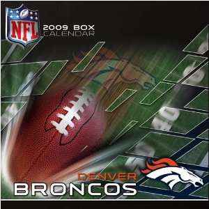  Denver Broncos NFL Box Calendar