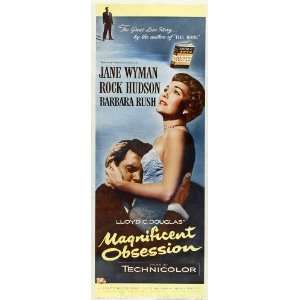 Magnificent Obsession Poster Movie Insert 14x36