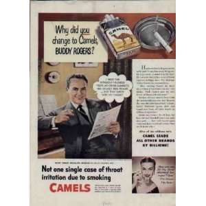  Why did you change to Camels, BUDDY ROGERS?  1951 
