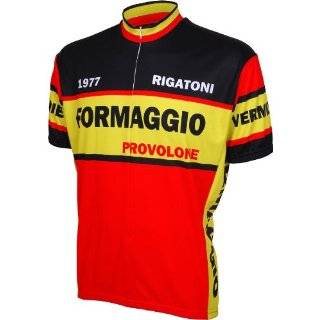 Formaggio 1977 Retro Mens Cycling Jersey Bike Bicycle