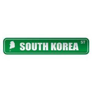 SOUTH KOREA ST  STREET SIGN COUNTRY