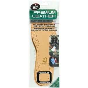   & Best Premium Leather Insole 1 Pair   Tan
