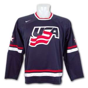  Team USA IIHF Swift Replica Blue Hockey Jersey Sports 