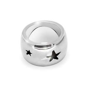  Otazu Sterling Silver Star Design Ring Size 11.5 Jewelry