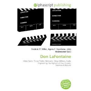  Don LaFontaine (9786133800427) Books