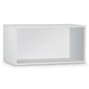  Cube 30 Open Storage Cube in White