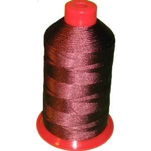 Bonded Nylon Sewing Thread Size #92 T90 1850 Yard (Color Burgundy Red 