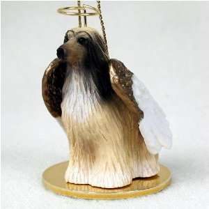 Afghan Hound Tan/White Tiny Ones Dog Angels (2 in)  Pet 