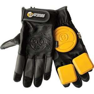  Sector 9 Surgeon Slide Gloves S/M   Black/Charcoal Sports 