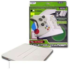  Xbox 360 Wireless Induction Charger   White Electronics