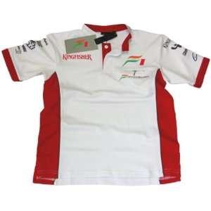  Race Shirt Formula One 1 Force India F1 NEW White XXL 