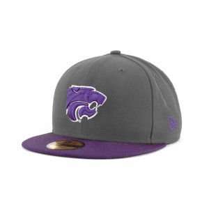   State Wildcats New Era 59FIFTY NCAA 2 Tone Graphite and Team Color Hat