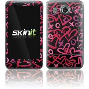  Skinit Brush Love Vinyl Skin for HTC Inspire 4G 