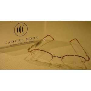   Cadore Moda CS2225 Gold Eyeglass Frame W Case