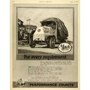 com 1920 Ad Mack Truck International Motor Transportation Montgomery 
