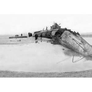   By Buyenlarge German Submarine 12x18 Giclee on canvas