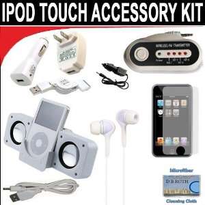 speaker w/cable 3 in 1 iPod charging kit (1000mAH) Car FM Transmitter 