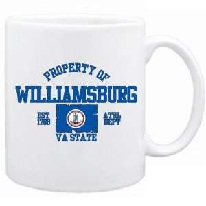  New  Property Of Williamsburg / Athl Dept  Virginia Mug Usa City 