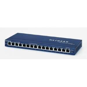  Selected Switch 16 Port 10/100MBPS By NETGEAR Electronics