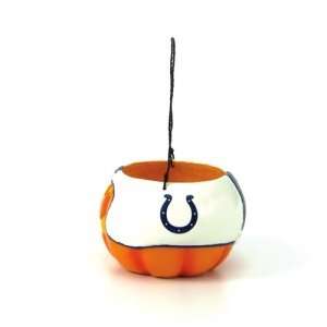  Indianapolis Colts NFL Halloween Pumpkin Candy Bucket (5.5 