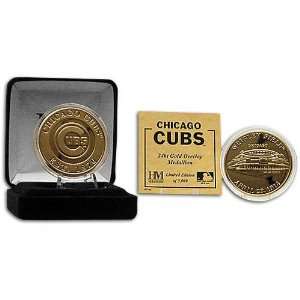   Mint MLB Gold Stadium Coin ( Wrigley Field  Cubs )