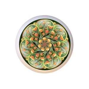  Poppies Poppy Flowers Floral Drawer Pull Knob