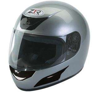  Z1R Stance Solid Helmet   Medium/Silver Automotive
