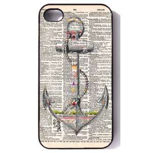   Iphone 4/4s Case Colorful Anchor Dictionary Cell Phones & Accessories
